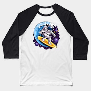 Сosmic Wave Baseball T-Shirt